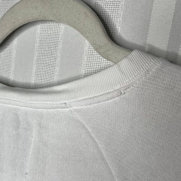 Zoe Karssen Poisoned Lovers Long Sleeve Graphic Sweater Medium White Crewneck - Picture 7 of 9